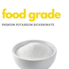 Potassium Bicarbonate (1lb) | Packed in Canada| Leavening Agent; Acid Reduction Powder| Used for Winemaking, Baking, and Plants| by Elo’s Premium