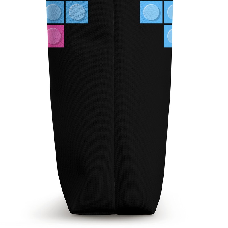 Master Builder Bricks Blocks Heart Tote Bag