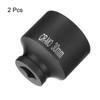 HARFINGTON 2pcs 4 Point Square Socket 1/2" Drive 30mm Metric