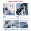 Qrity 20 PCS Rivet Nut, Stainless Steel Flat Head Threaded