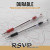 Pentel RSVP Ballpoint Pen, (1.0mm), Medium Line, Black Ink, 12