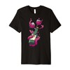 Cartoon Character Holding Colorful Beverages For Kids Premium T-Shirt