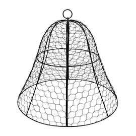 Drip Depot Chicken Wire Plant Cloche - Size : 13.75" H x 15.75" W
