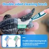 RAMGLYO 2 Pcs Turtle Cleaning Brush Turtle Shell Cleaning Brush