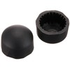 Morrigin Bolt Nut Cap M10 Black 2 Pieces