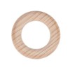 SiAura Material Pack of 2 Natural Beech Wood Rings 5