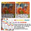 Paistely Puzzle Kleber Transparent, Puzzle Glue Mit Einfachem Schwammkopf und