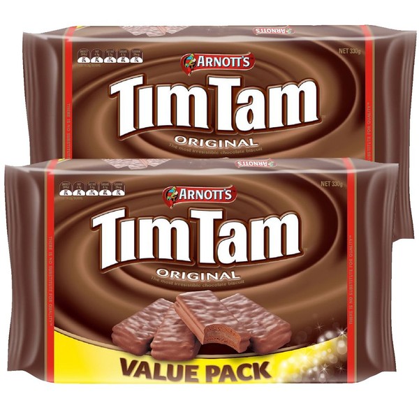 Arnott's Tim Tam Value Pack 330 g (paquete de 2) (empaquetado térmico)
