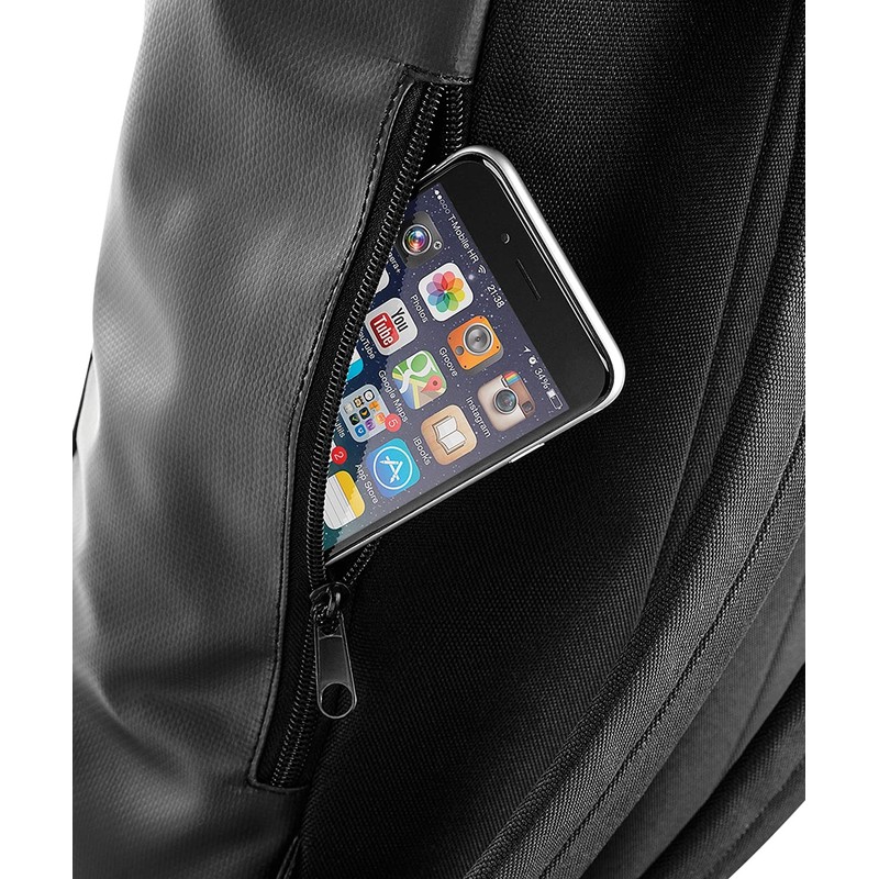 Tarp Roll-Top Backpack, black