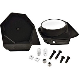 PowerMadd 34455 Black Sentinel Handguard Mirror Kit (Fixed/Fold In)