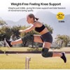 WHLICKS Knee Support for Men/Women with Strap (2 Pack), Sports