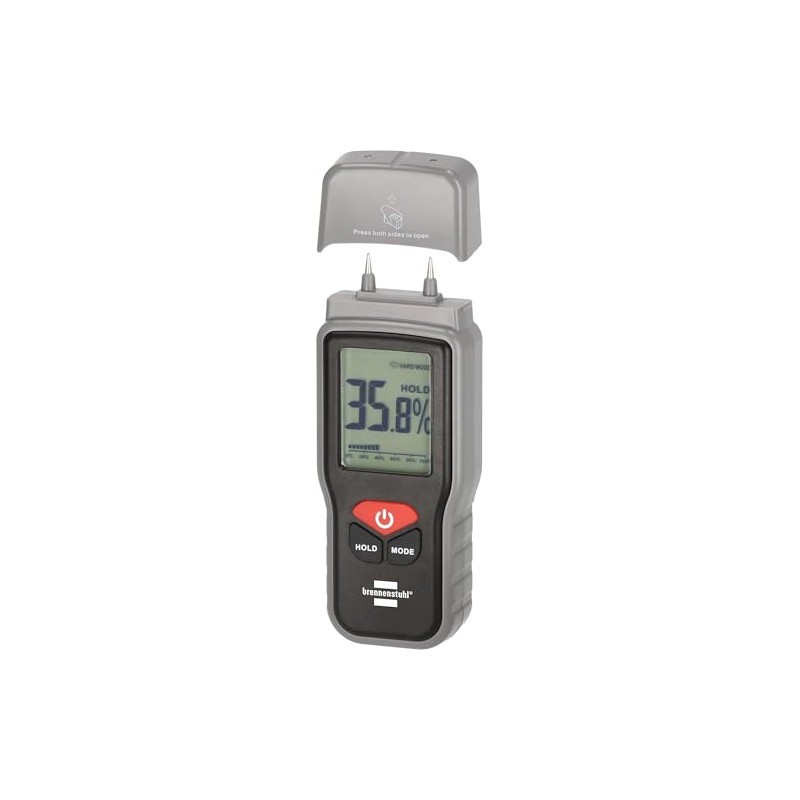Brennenstuhl Moisture Meter FM-01 (Moisture Meter for Wood or Building