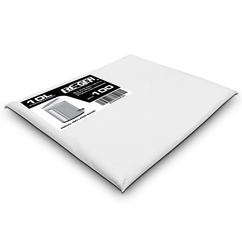 „RE-GEN 10L Essential Range Tret-Müllbeutel für kleine Küche und Badezimmer,