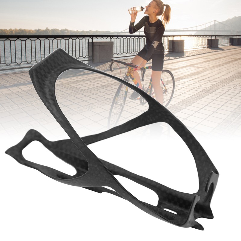 Full Carbon Fiber Matte Bike Water Bottle Holder MTB Road