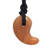 Natural Stone Magatama Necklace Peach Aventurine (1 Piece)