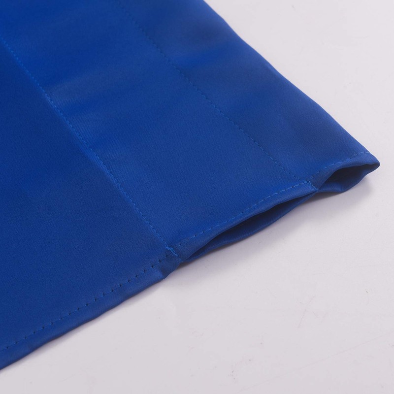 Aquazolax Rod Pocket Scalloped Valances for Windows Blackout Drapery Solid
