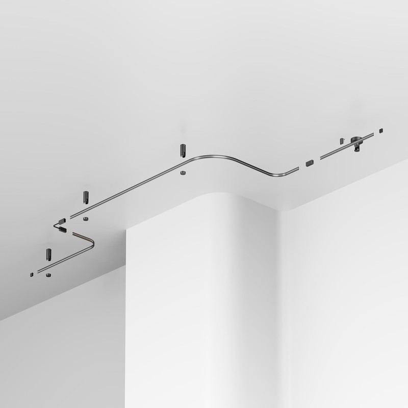 Maytoni Vuoro LED Spotlight for Rail Systems, 1-Phase Track Lighting,
