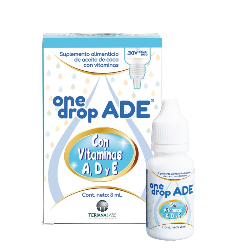 Vitamina ONEDROP ADE | Frasco de 3 ML (114 Gotas)