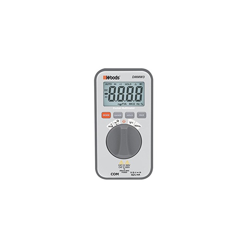 Woods DMMW3 Pocket DMM - 10 Functions