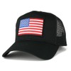 AC Racing USA American Flag Patch Snapback Trucker Mesh Cap