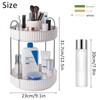SOLVIEW Makeup Organiser Rotating White