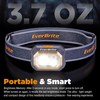 EverBrite Rechargeable Headlamp, 700 Lumens Head lamp for Adults, 6