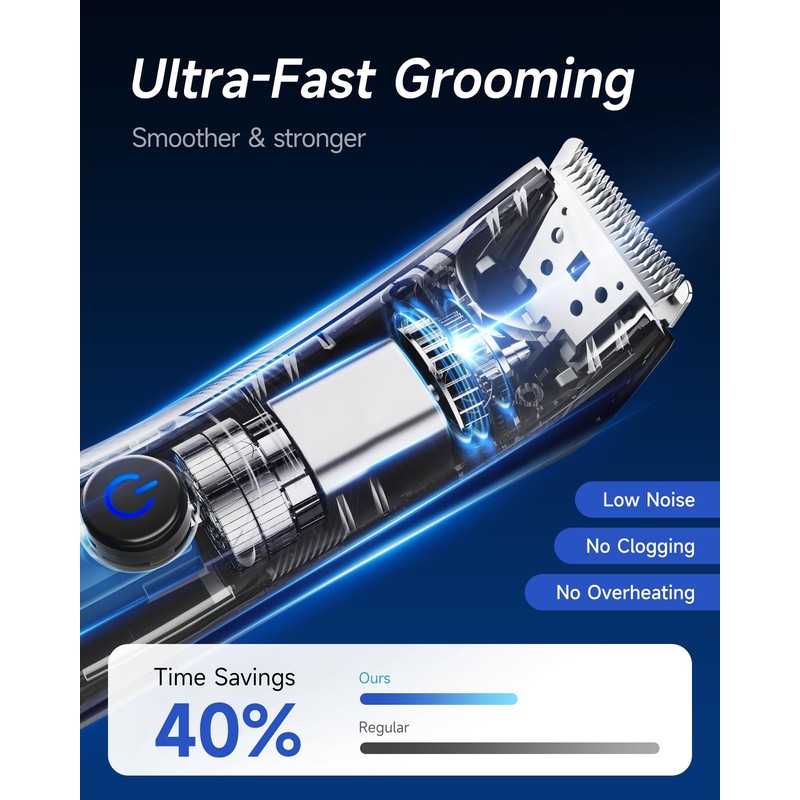 Manscape Trimmer for Men - No Nicks Electric Razor-Shaver for
