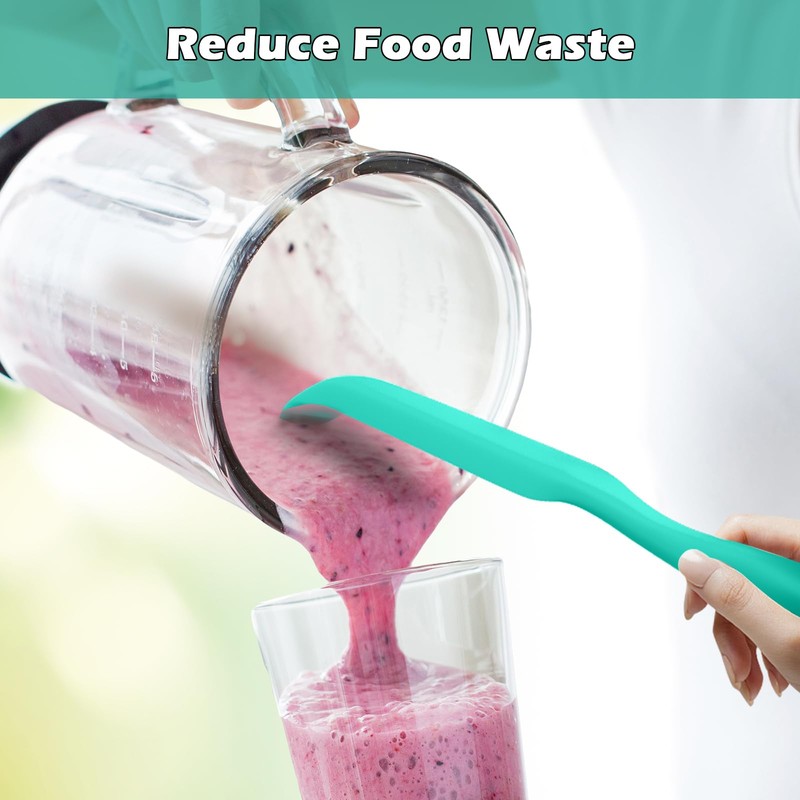 Demao Silicone Blender Spatula & Scraper - Under-Blade & Jar
