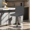 AOSCTELF 6 Pack Bar Stool Covers with Backs, Stretch Washable