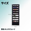 ENN LLC Document Storage 9 Pocket Wall-Mounted Pocket A4 Fabric