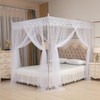 Three Door Floor Standing Princess Mosquito net,Without Frame