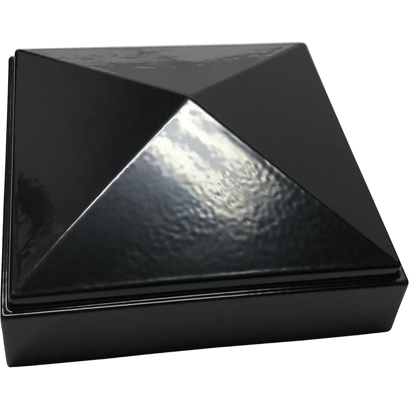 3" x 3" Aluminium Pyramid Post Cap for Metal Posts