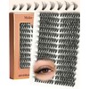 EMEDA 3D Cluster Eyelashes, 40D Eyelash Extensions, 8-16 mm, Mix,