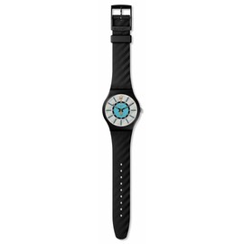 Swatch Unisex Casual Watch Black Bioceramic Quartz Good to GORP