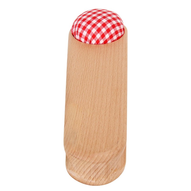 Quilter Clapper Pin Cushion Design Smoothing Tailor Striker Hardwood For