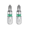 sourcing map 2pcs Phillips Screwdriver Bit PH0 1/4" Hex Shank