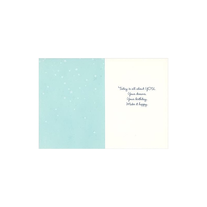 RSVP Birthday Greeting Card: Toasting Everything : Champagne Bubbles and