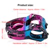 Bicycle Hollow Riser Stem Speed Drop Aluminum Alloy Short Handle