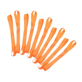 Alipis 25mm Soft Loops Tie Down Straps Vehicle Straps for Motorcycles Atvs Utvs Bicycles Non-Slip Texture