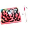 False Eye Lashes Mink 3D Effect 21MM 10 Pairs with