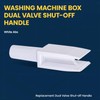 Dual Valve Quick Shut off Handle for Highcraft Icemaker and