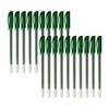 SAINO Softek Ballpoint Pens, GREEN, Fine Point (0.7mm), Pack of