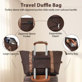 Merax Luggage Sets 3 Piece Carry on Luggage 22x14x9 Airline Approved, Durable and Lightweight Hardshell ABS Suitcases With Wheels, TSA Lock (Brown, 20 Inch)