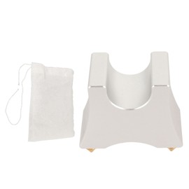 HiFi Cable Stand Spike Shock Absorbing Aluminum Alloy HiFi Speaker Cable Feet Spikes for Amplifier CD Player 2pcs Silver