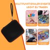 Boolico Trading Card Album, Portable Cards Scrapbook with Zip, 10