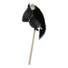 Sweety Toys Hobby Horse Horse Suitable for Hobby Horsing (Black)