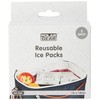 Polar Gear ice Pack, Silver and Blue, 10cmx10cm