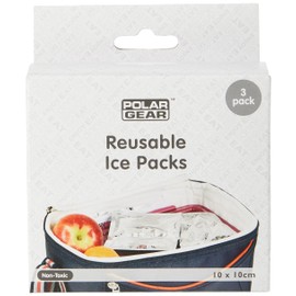 Polar Gear ice Pack, Silver and Blue, 10cmx10cm