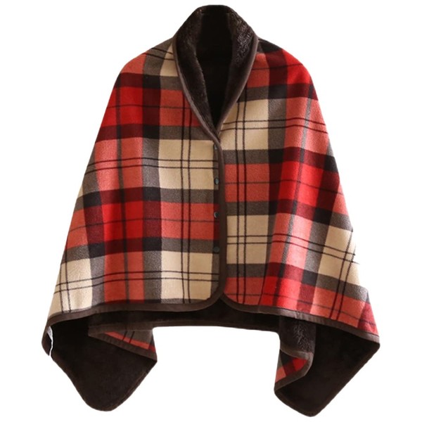 Nanairo-kan 4-Way Blanket, Throw Blanket, Wrap Skirt, Worn Blanket, Warm,