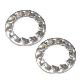TERF® M4 Internal Overlap Lock Washer M4 (4mm) Steel Internal Overlap Serrated Lock Washer - Pack of 50